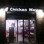 chicken way by night
